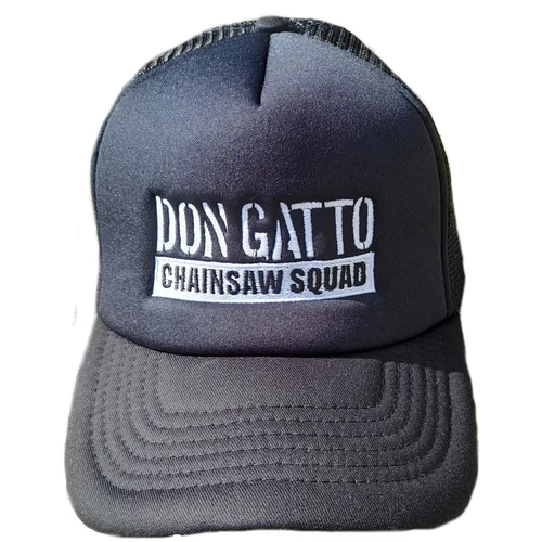 Don Gatto - Chainsaw Squad trucker sapka, fekete