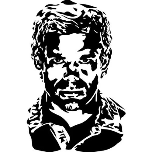 Falmatrica - Dexter Morgan, 46 x 70 cm