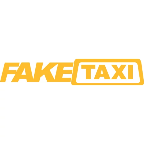 Fake Taxi matrica, 46 x 8,4 cm 